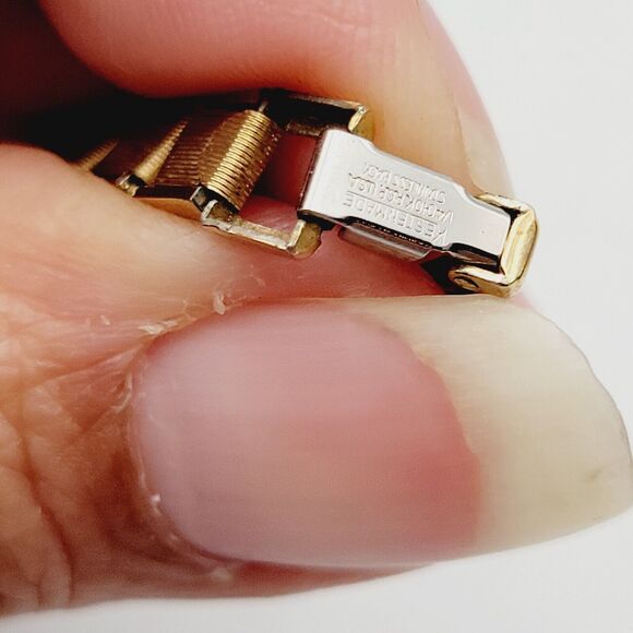 VINTAGE Hamilton Priscilla Quartz Ladies WRISTWATCH 1/40 10k USA - Picture 9 of 11